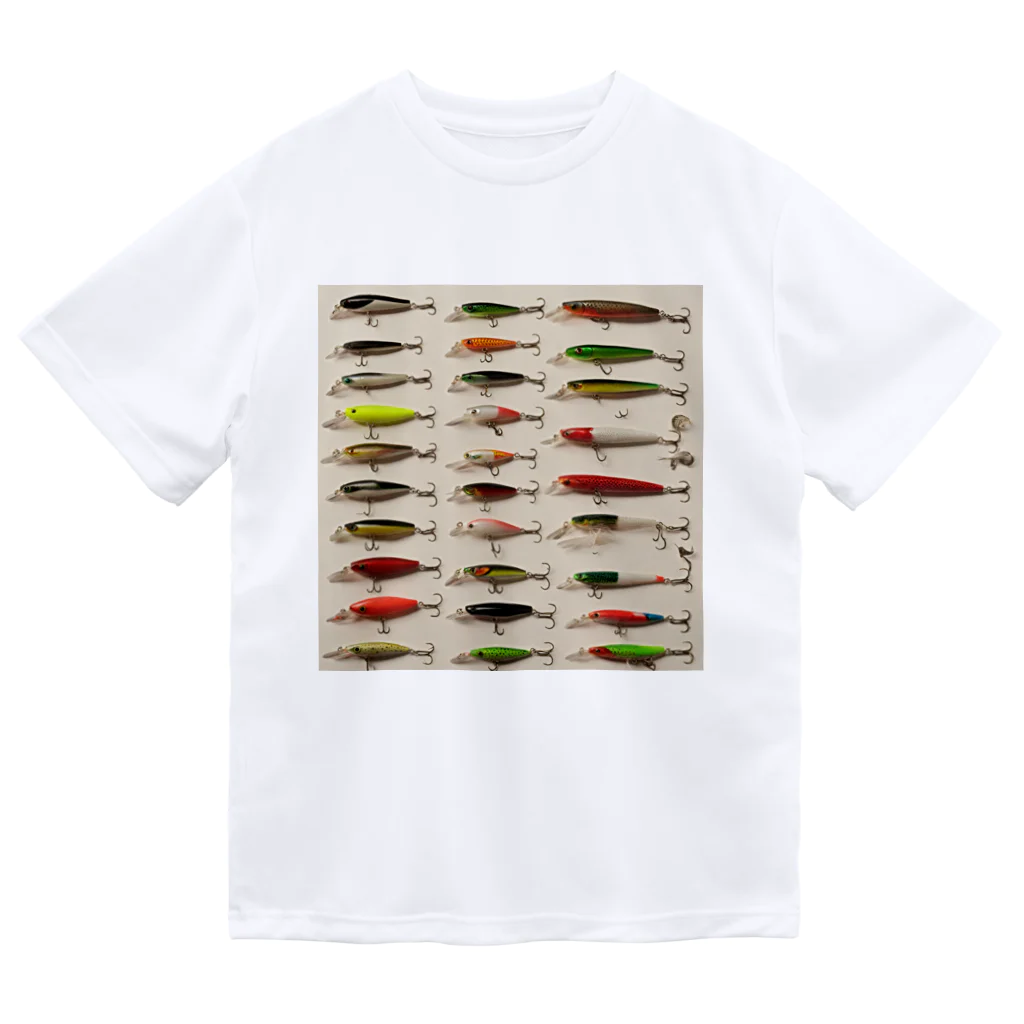 No Fishing No Life のルアーコレクション Dry T-Shirt