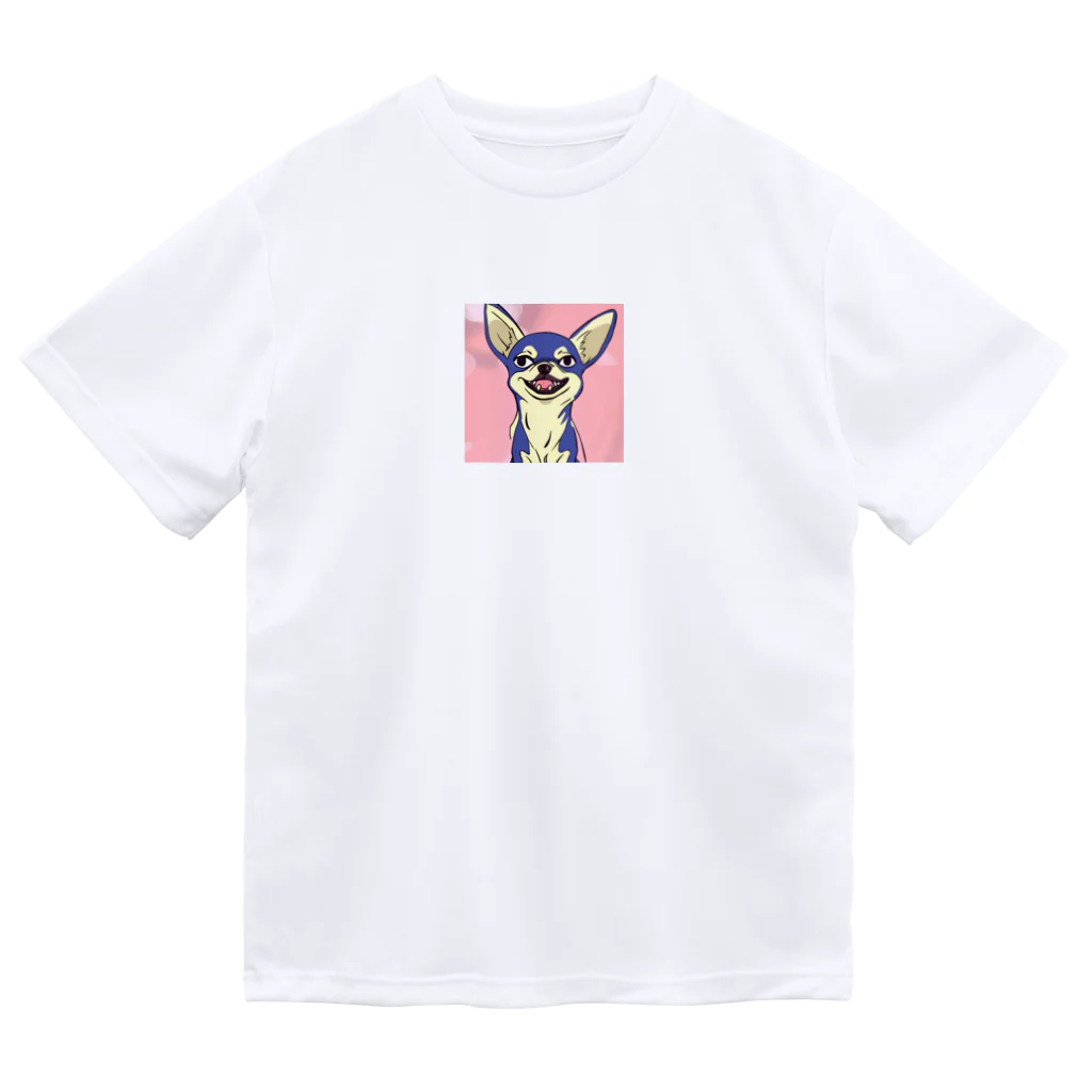 kuchibueyaのチワワ　 ドライTシャツ