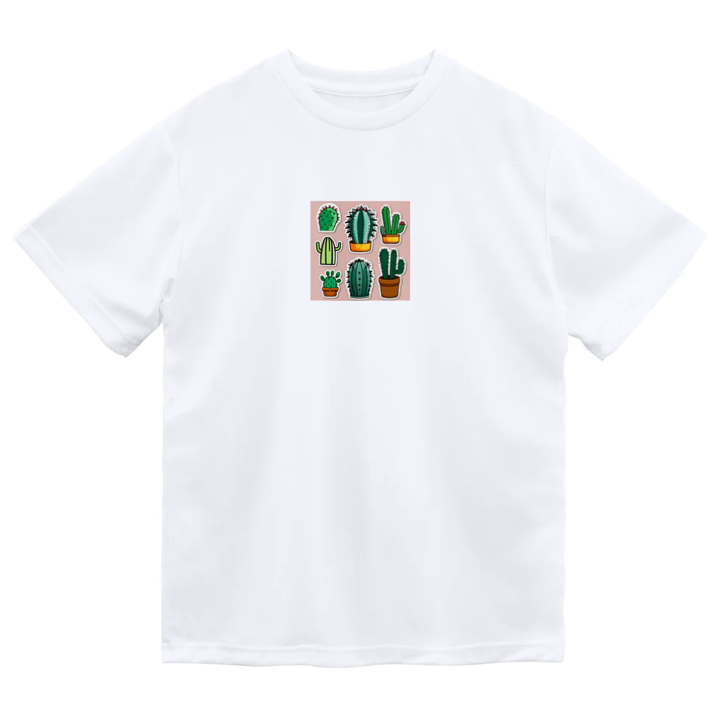 pain08のサボテンくん Dry T-Shirt