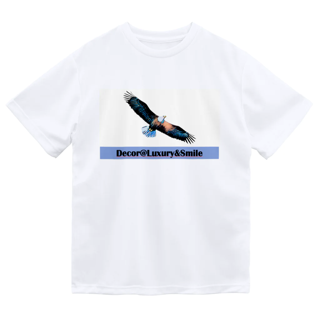 Decor&LuxuryVenusのDecor@Luxury&SmileロゴEagles Dry T-Shirt