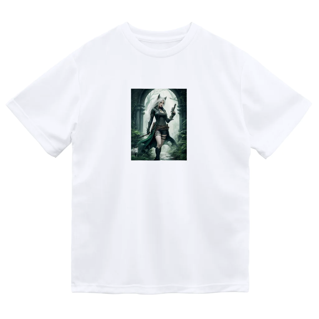 ZZRR12の狐耳の美しき狩人 - Kitsune no Mimi no Utsukushiki Hunter: The Beautiful Hunter with Fox Ears Dry T-Shirt