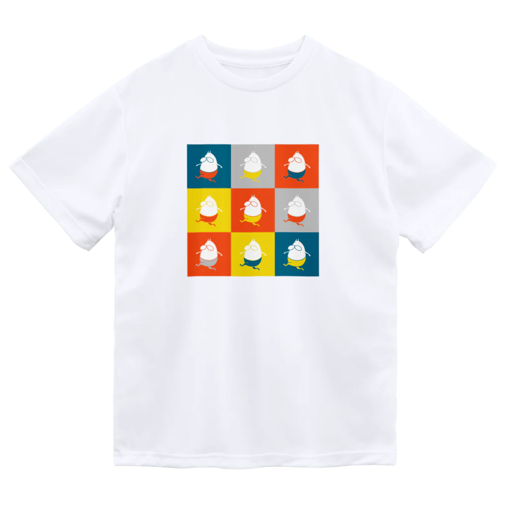 くらきち ONLINE SHOPのねこタイツ 3 × 3 Dry T-Shirt