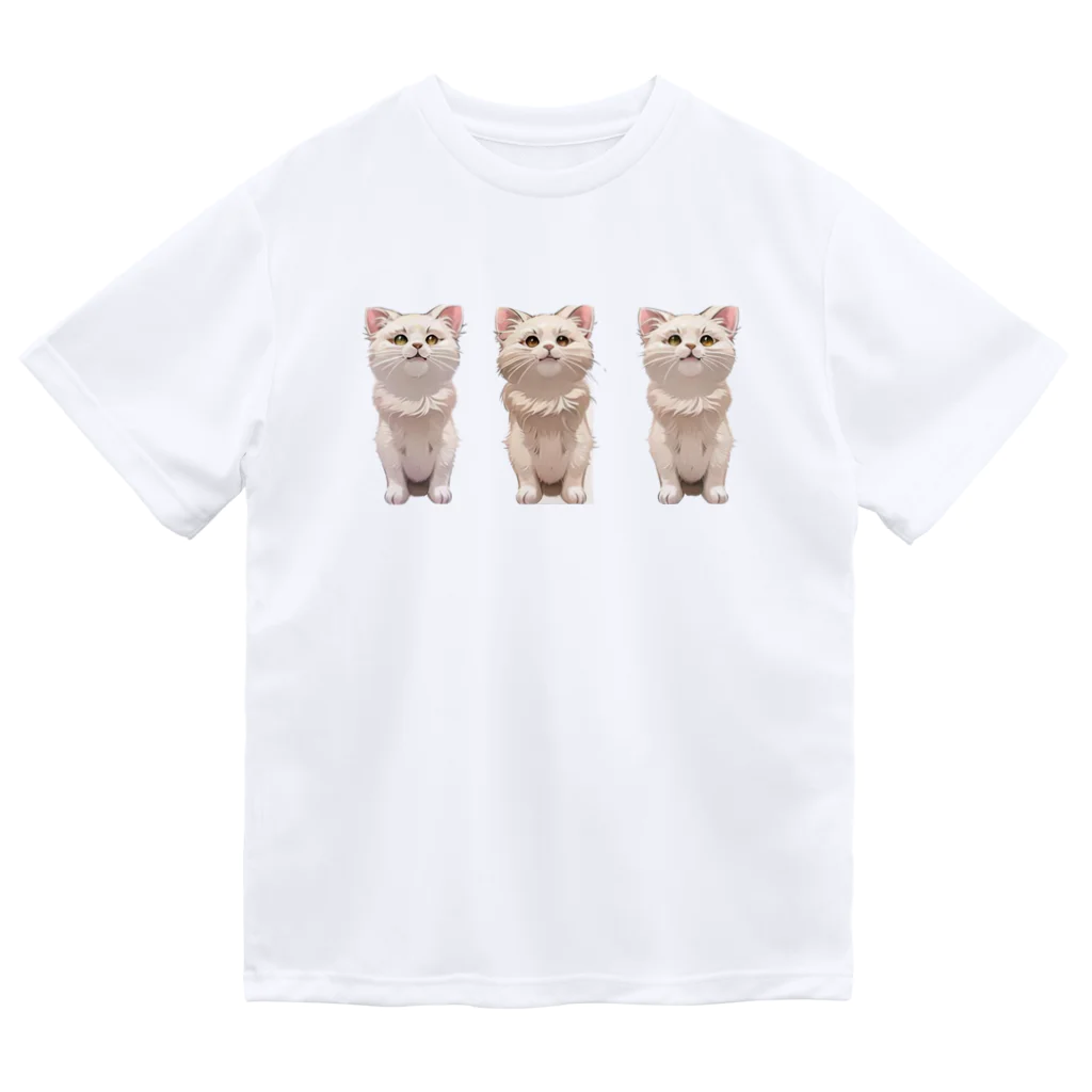 CHIKUSHOの3匹が行く　シャツ ドライTシャツ