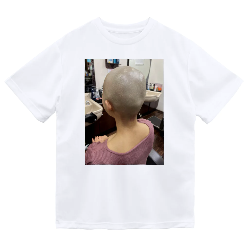 BOSEjoshiの床屋坊主女子 Dry T-Shirt