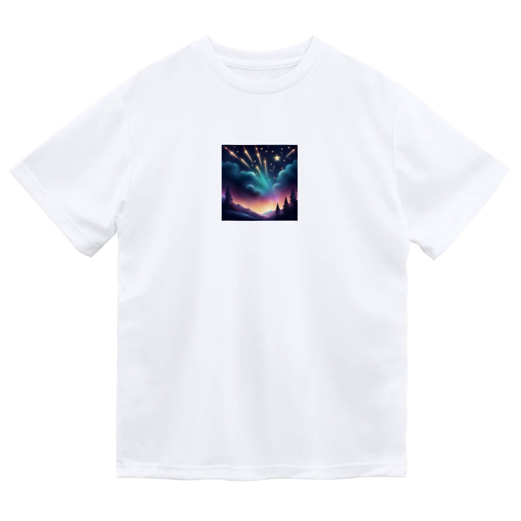 バルフィッシュの幻想的ない流星群 Dry T-Shirt