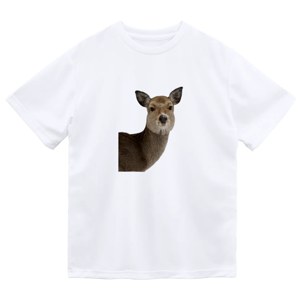 bu_yan0131のひょっこりシカくん Dry T-Shirt