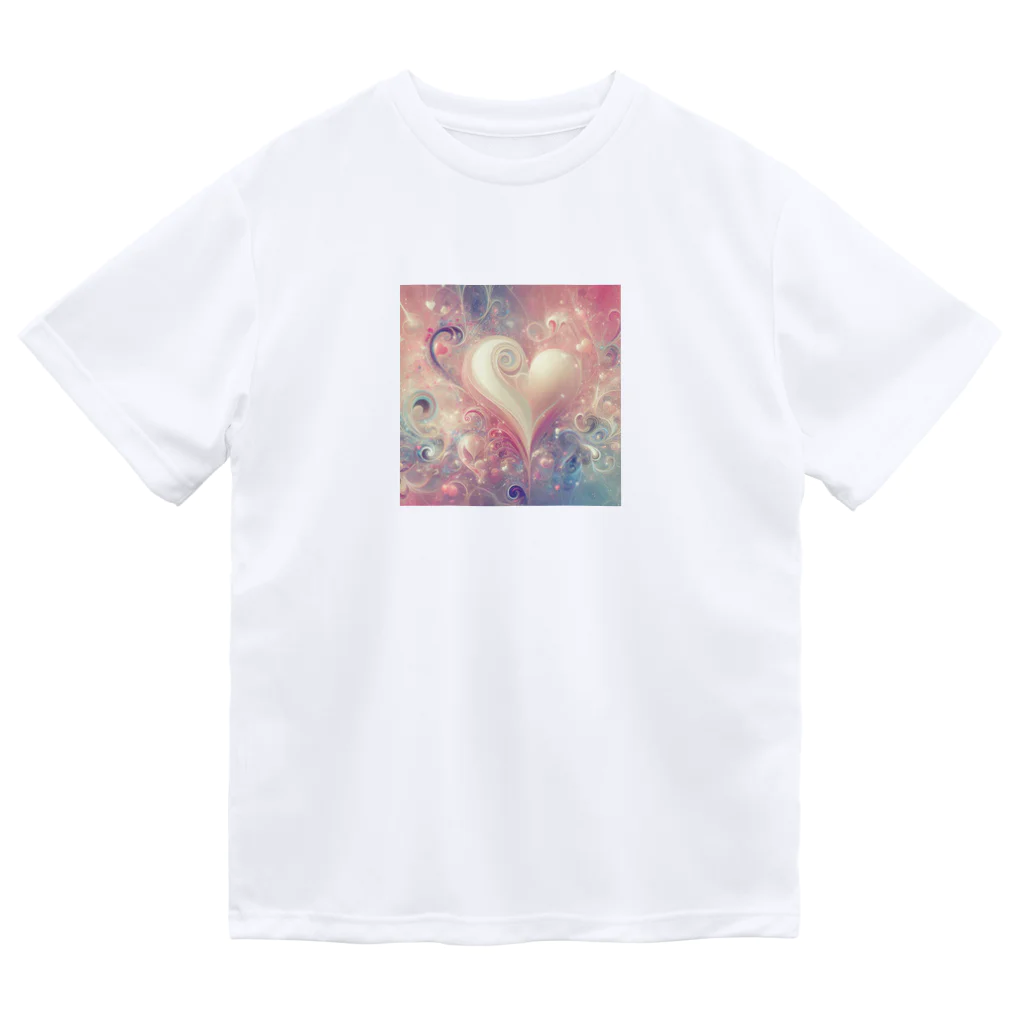 終わらない夢🌈の幻想的なハート💖 Dry T-Shirt