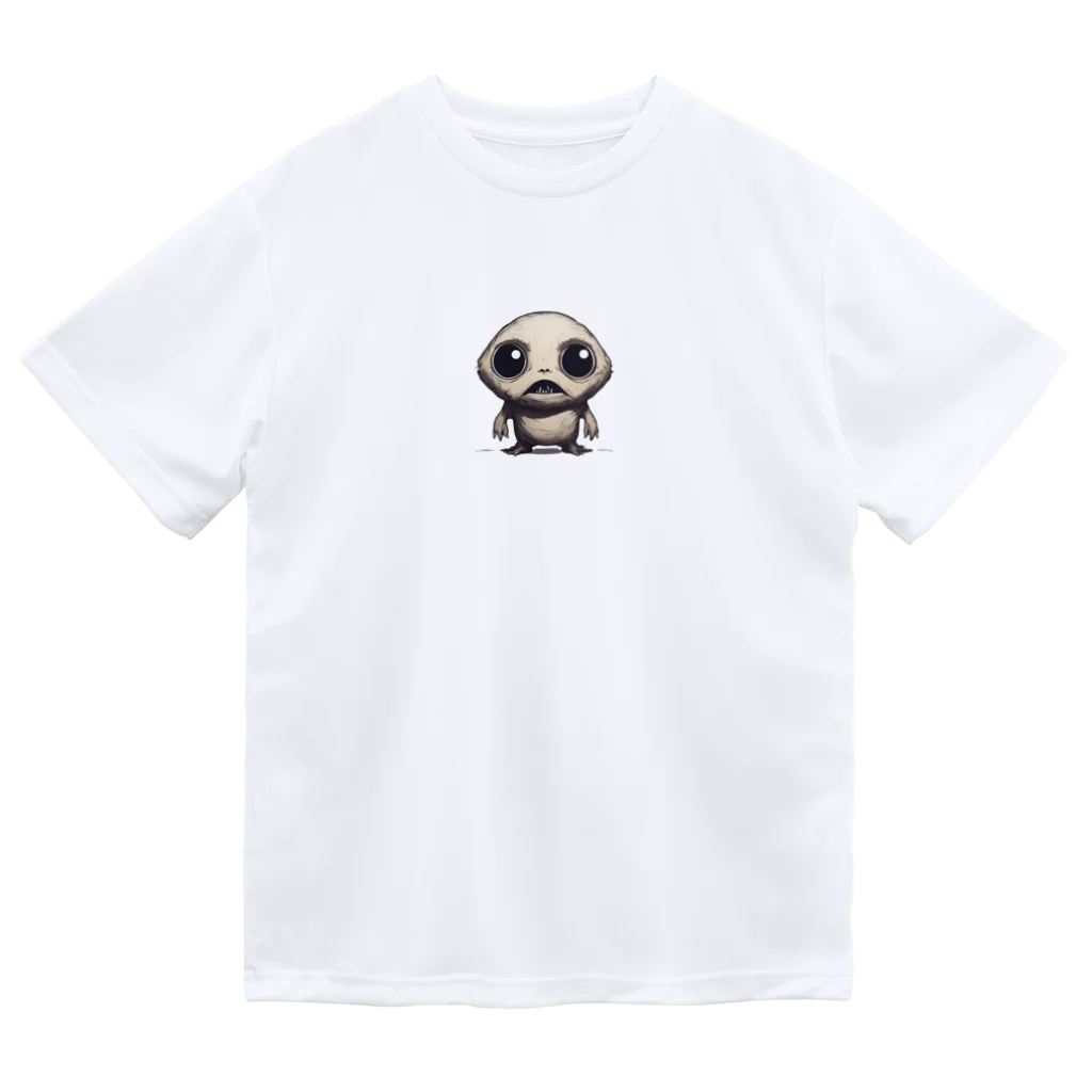 かわいい女の子とシュールな絵の擬態キノコ Dry T-Shirt