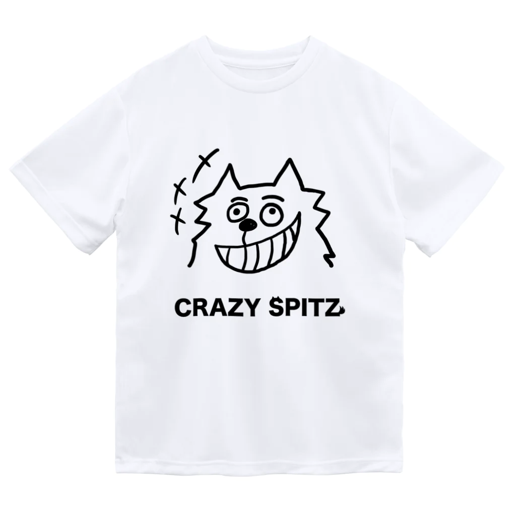 ehime@けだま&もち＆すみのCRAZY SPITZ「HA HA HA」 ドライTシャツ