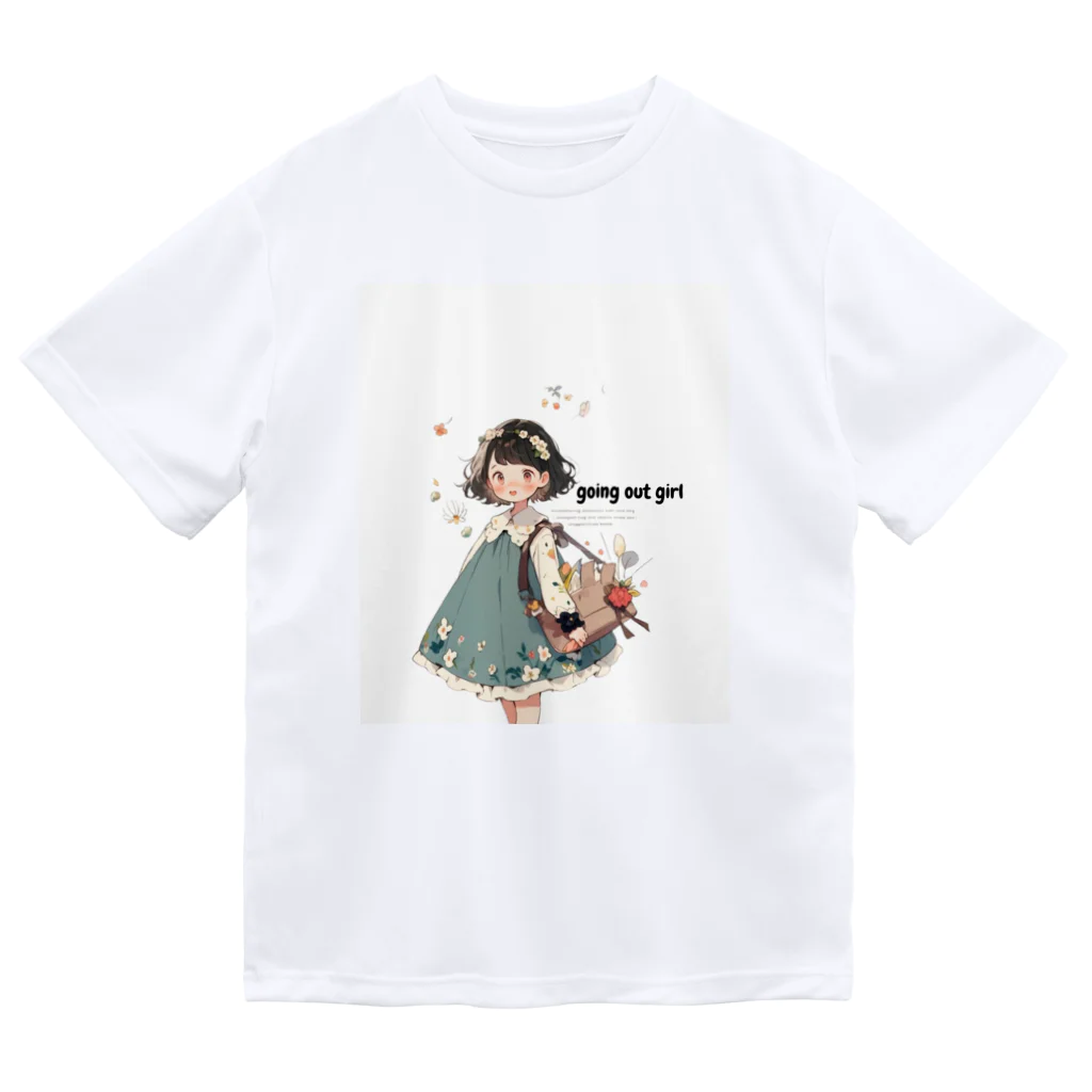 piyotanpiのgoing out girl Dry T-Shirt