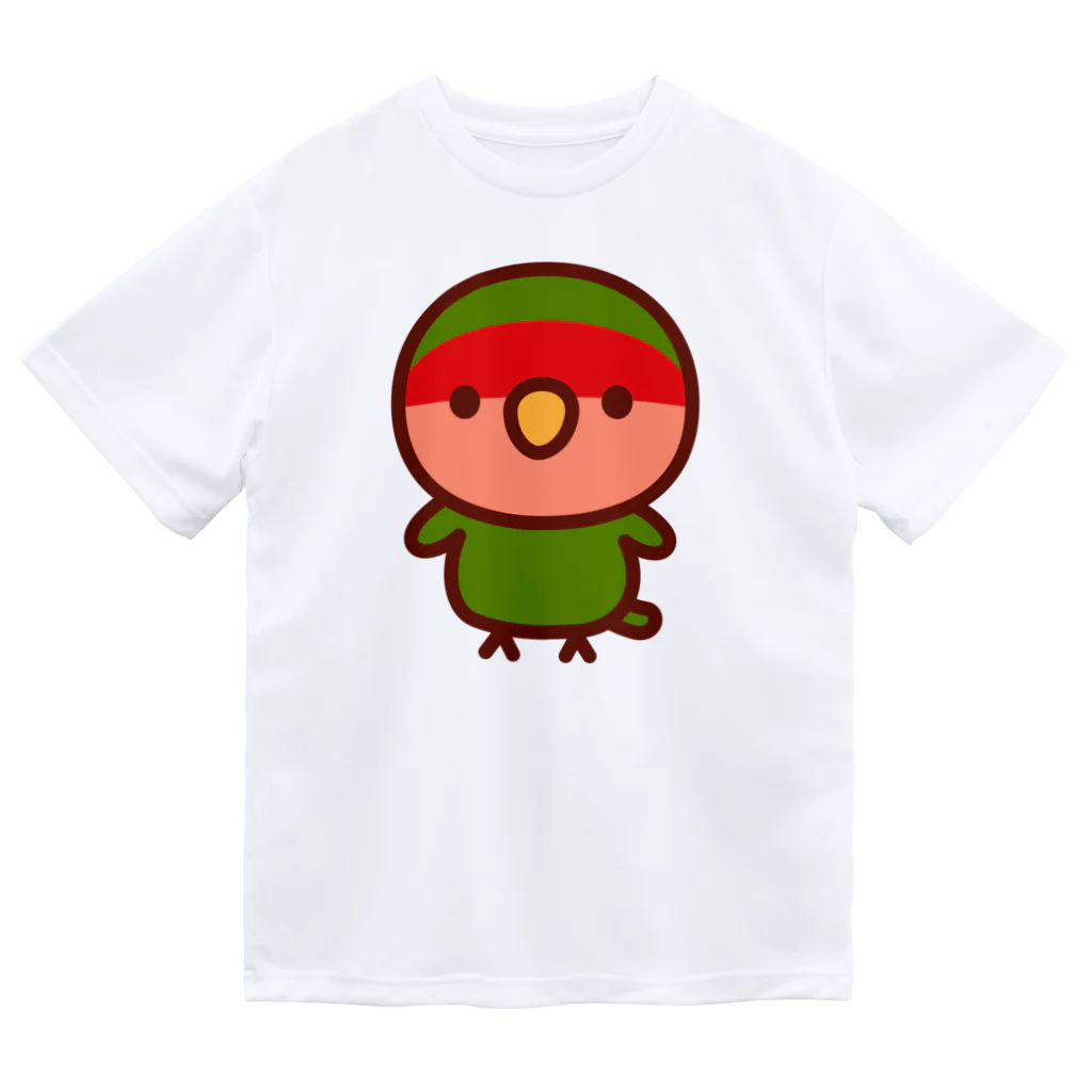 いんこ屋堂のコザクラインコ（ノーマル） ドライTシャツ