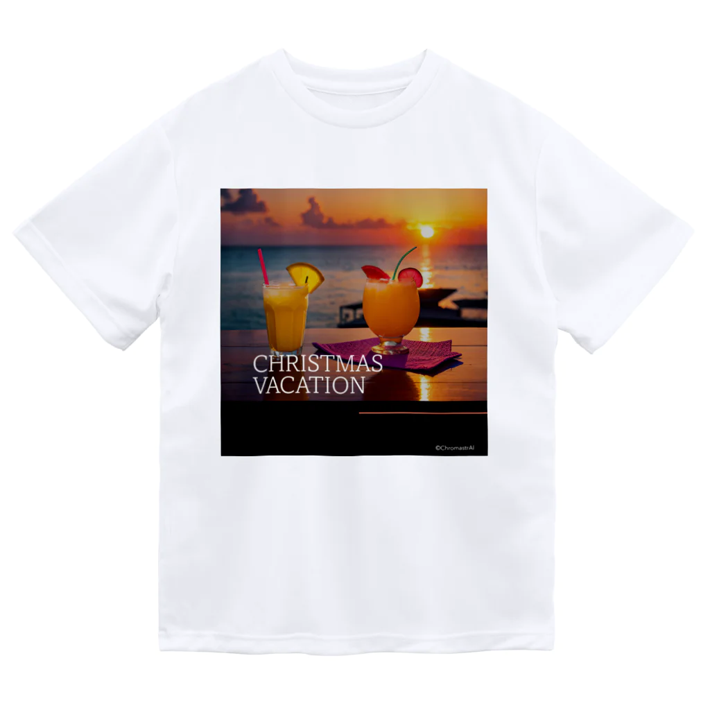 ChromastrAlのクリスマス休暇 ドライTシャツ