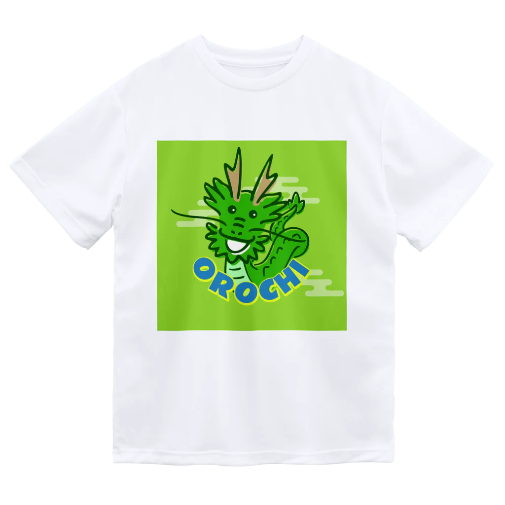 森本雄也の石見神楽_八岐大蛇＠forestgreen Dry T-Shirt