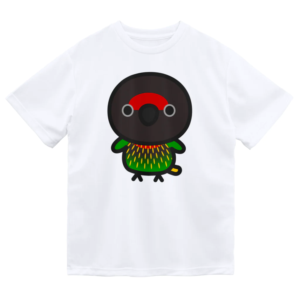 いんこ屋堂のキスジインコ ドライTシャツ