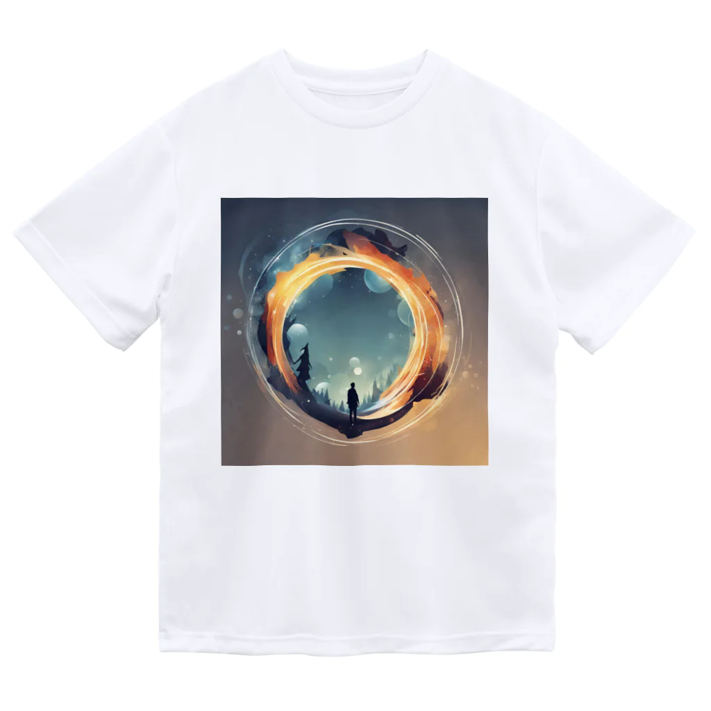 the blue seasonの時空の円環 Dry T-Shirt