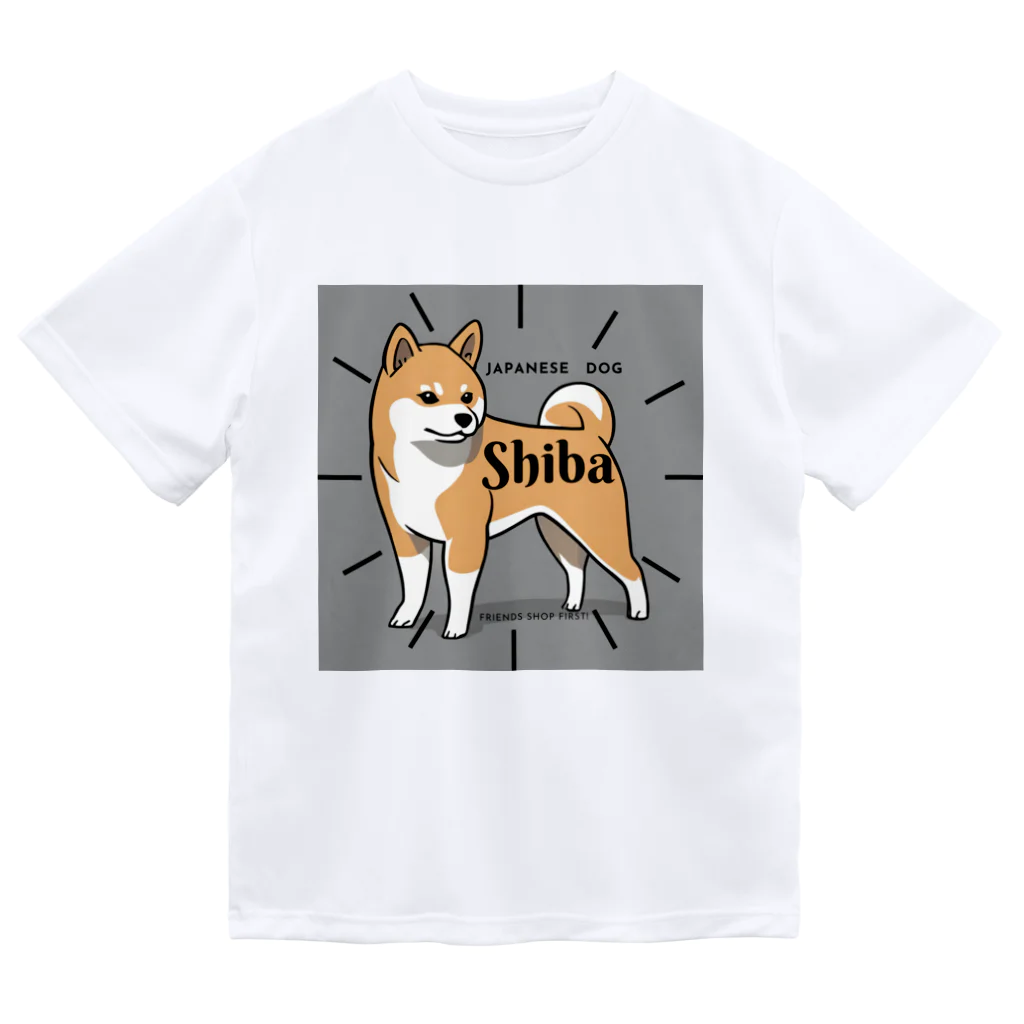 MarilyneのジャパニーズわんこShiba ドライTシャツ