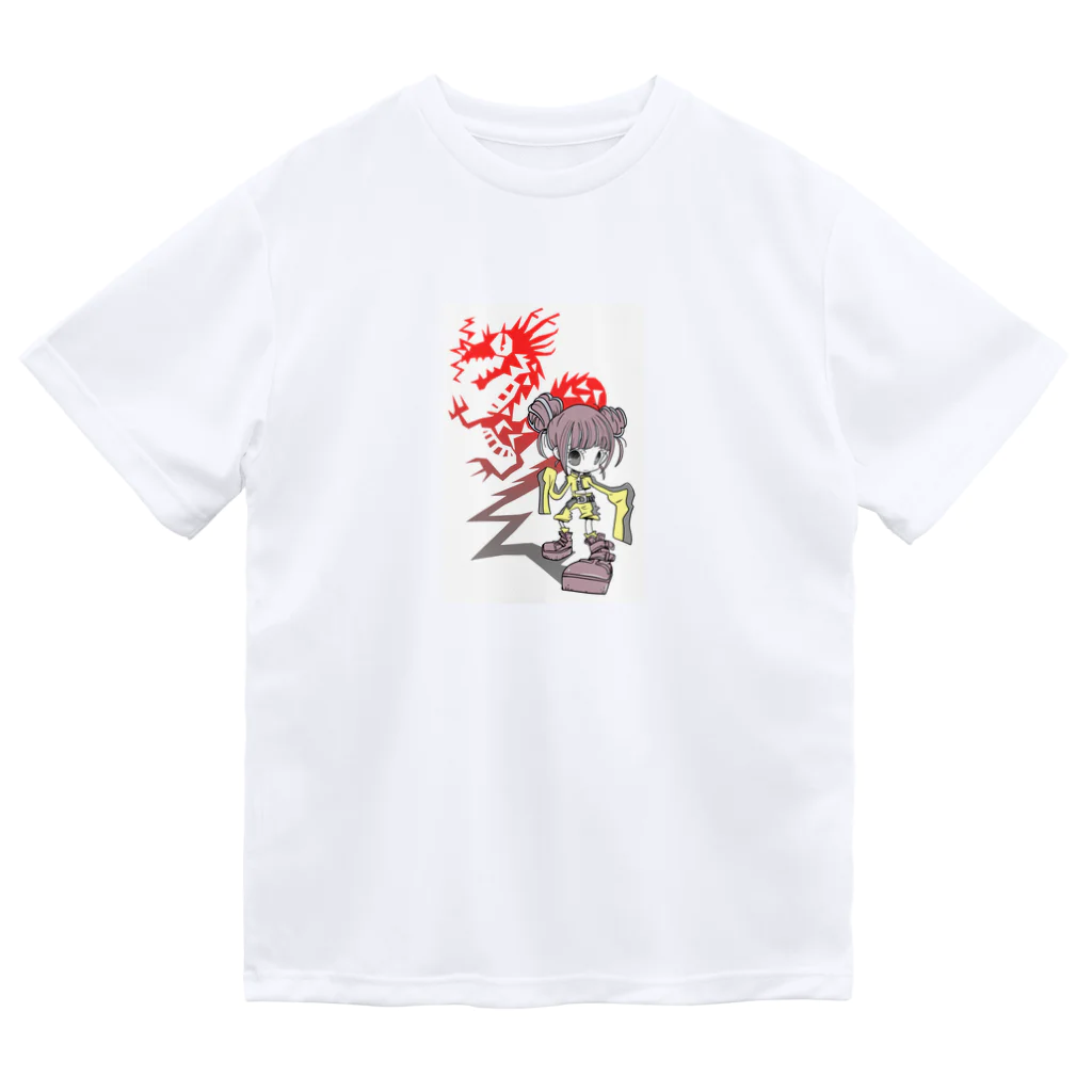 梅治郎　Umejiroの Dragon Punks Dry T-Shirt