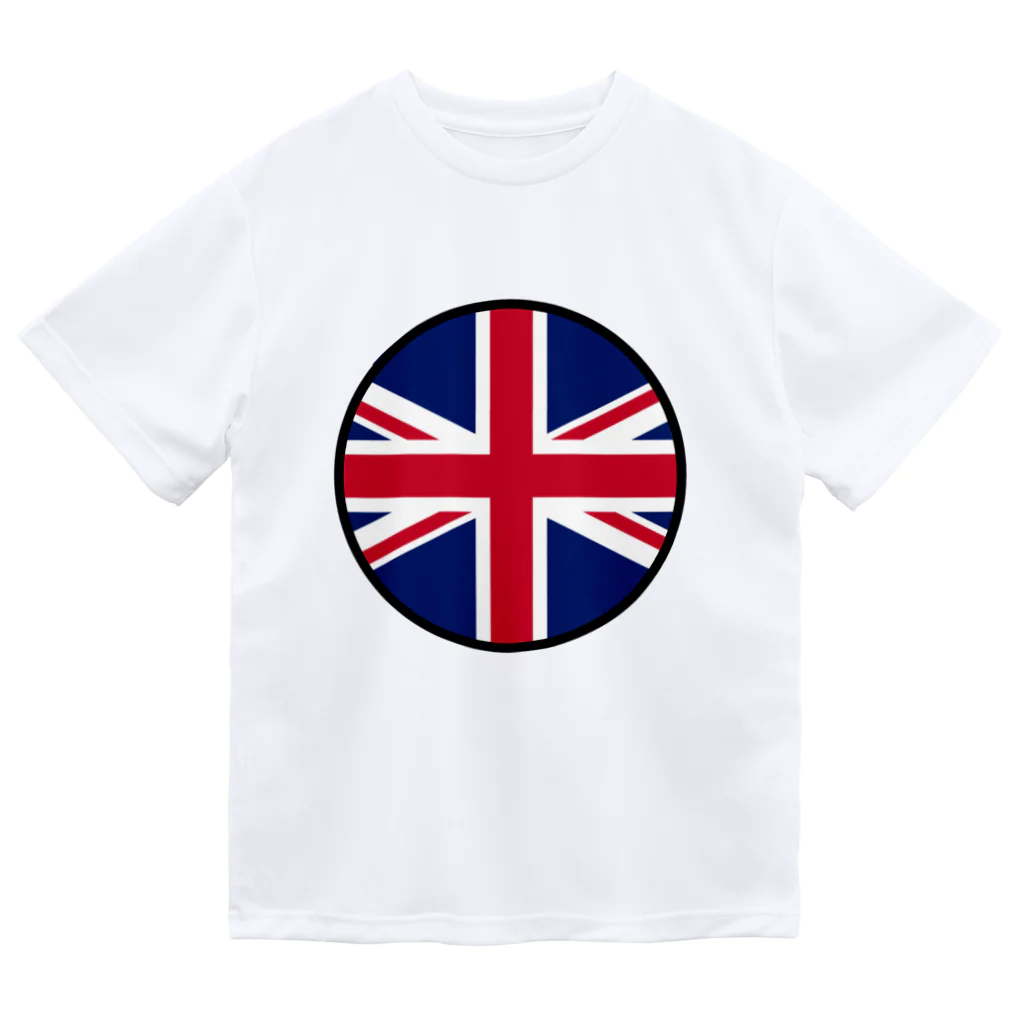 おもしろいTシャツ屋さんのイギリス England United Kingdom Great Britain ドライTシャツ