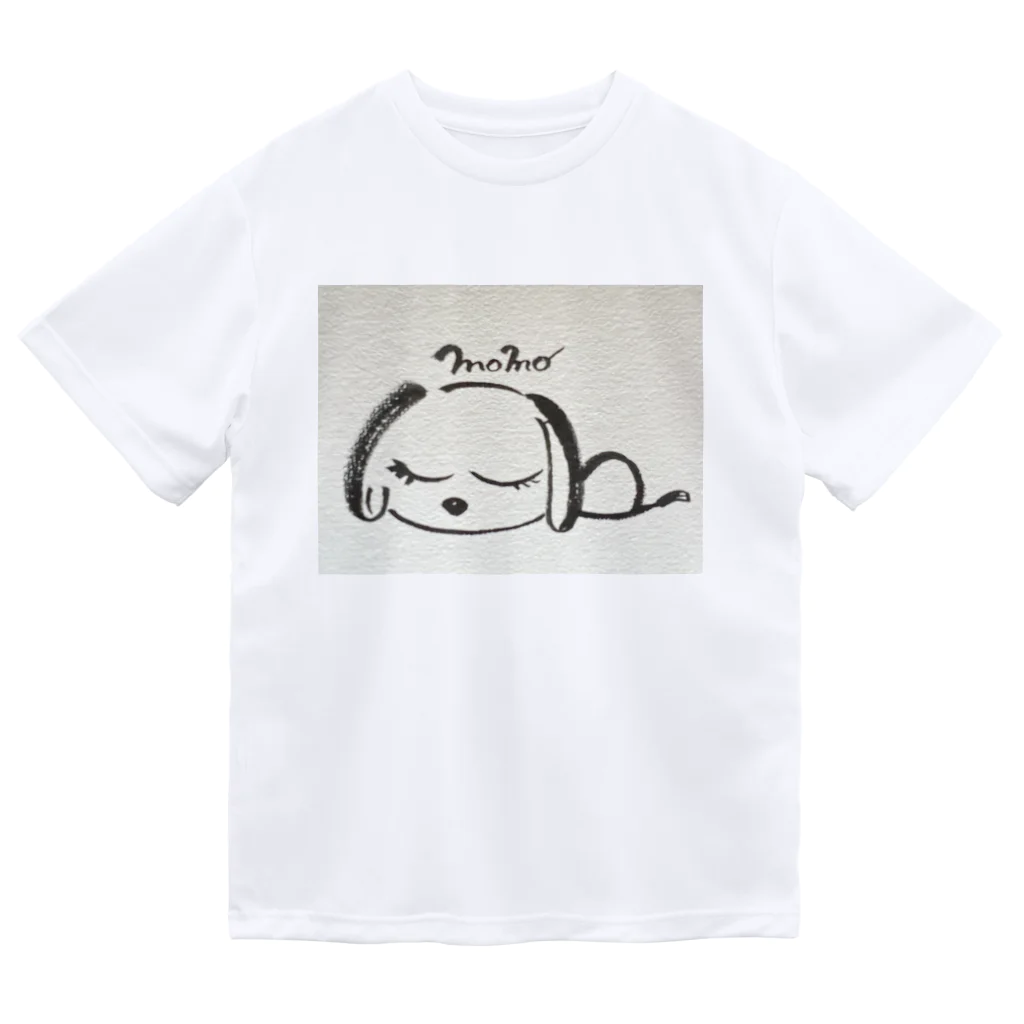 ラブリーモモ🐶🐾のネムネムモモ ドライTシャツ