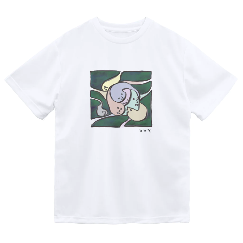 JINJIN_DRAMATIC_COMPANYのカルマくん ドライTシャツ