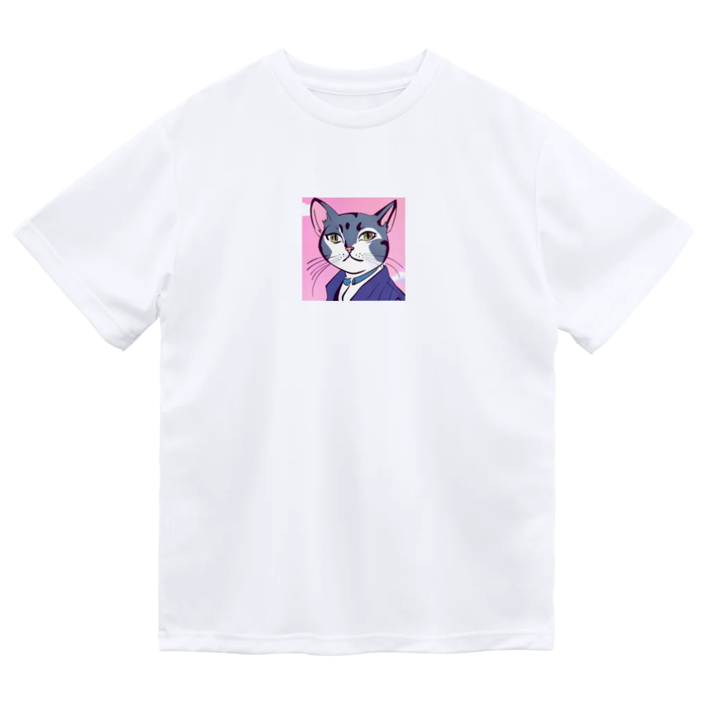 はまみるの精一杯のイケメン猫 Dry T-Shirt