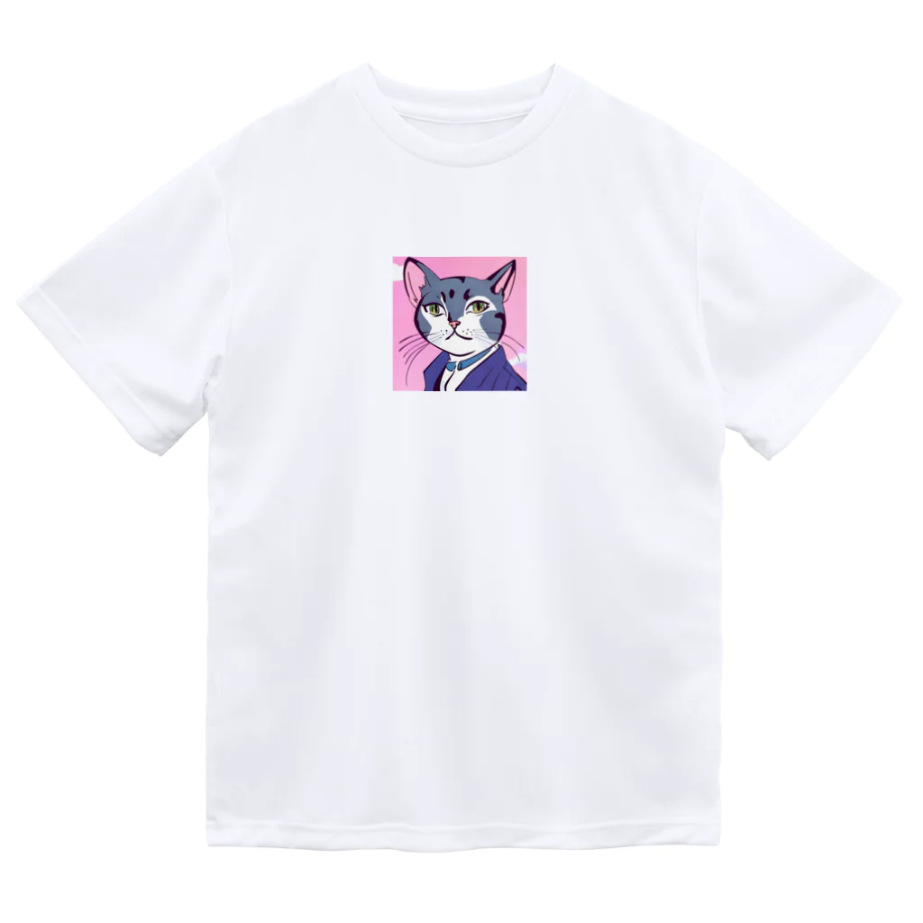 はまみるの精一杯のイケメン猫 ドライTシャツ