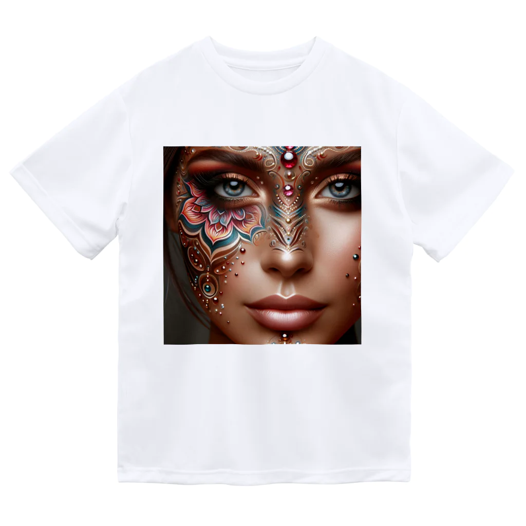 女神🌟曼荼羅のMANDALA MAKEUP  Dry T-Shirt