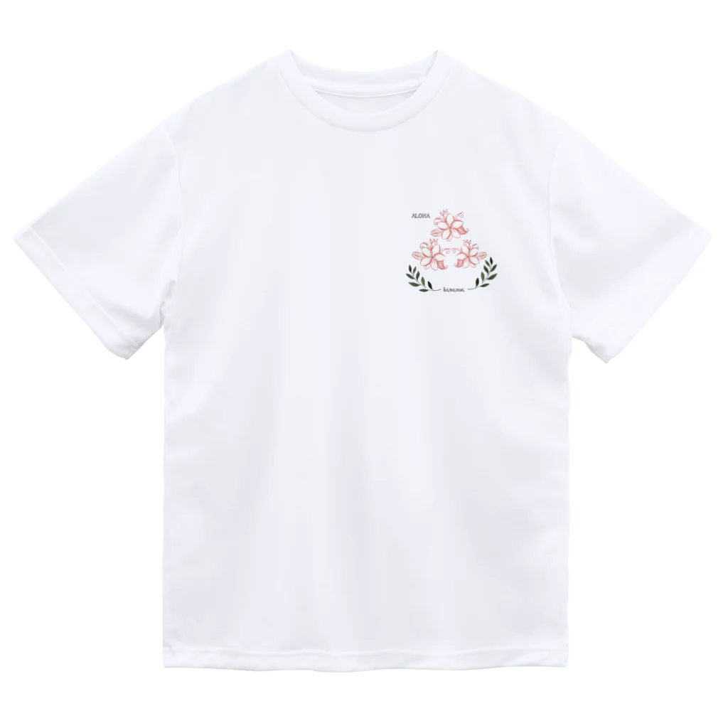 花馬〜Hanauma〜のプルメリアさん Dry T-Shirt