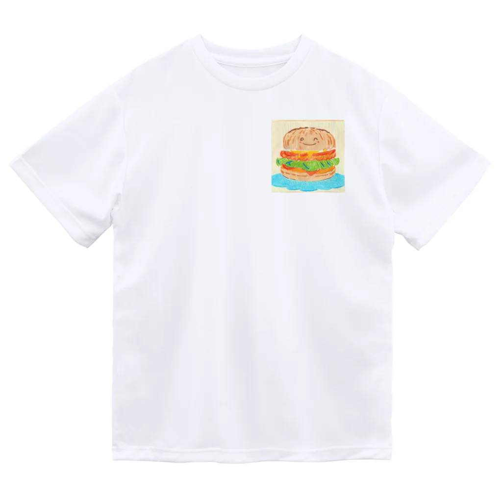 ユンズローズのバーガーくん ドライTシャツ