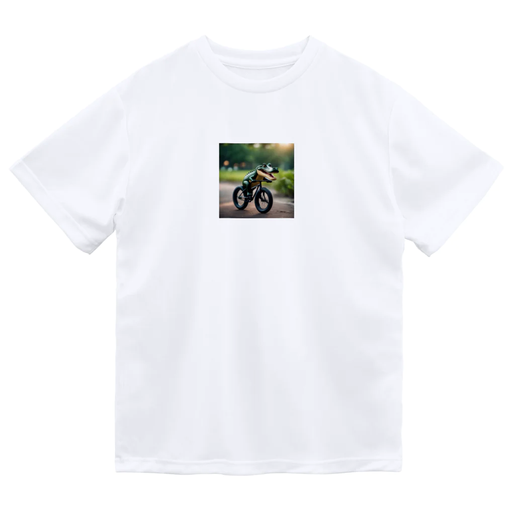 クロコダイリテンのCyclingWANI ドライTシャツ