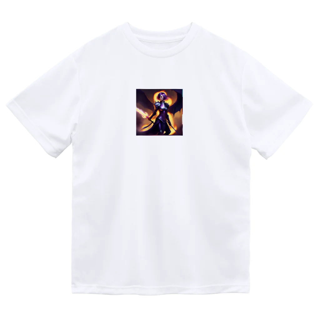 TAMAGAWAの女龍騎士 Dry T-Shirt