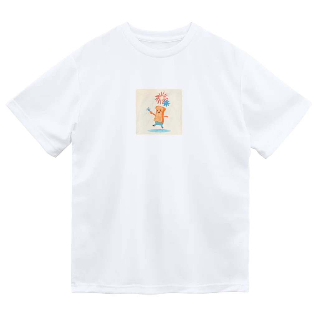 星パンダショップのパン子（花火のすがた） Dry T-Shirt