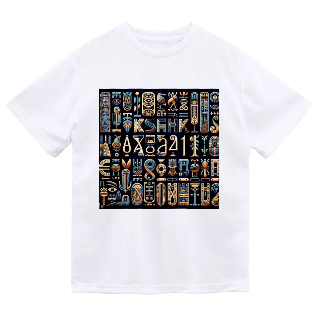 5656ショップの古代エジプト柄 Dry T-Shirt