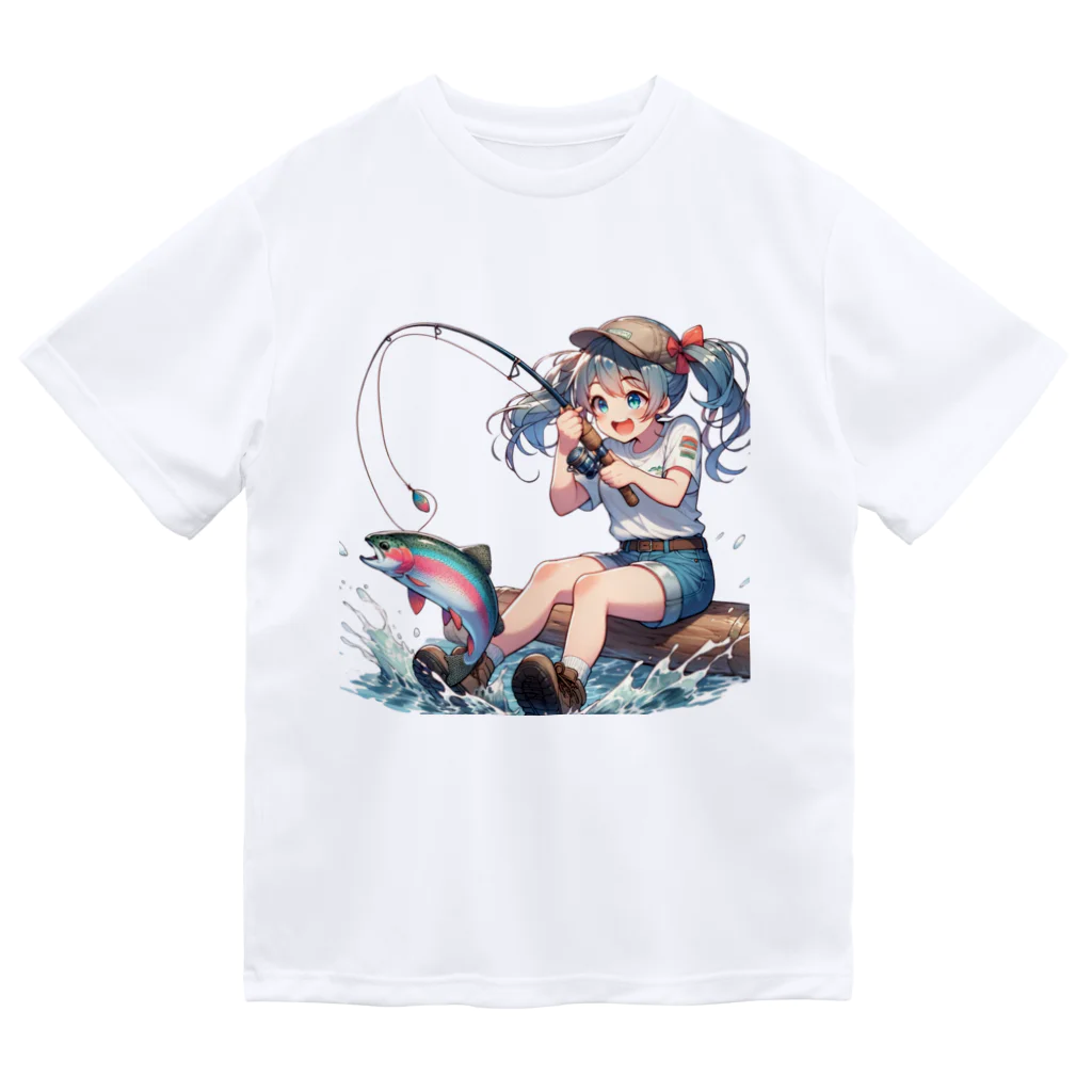 チェリモヤの釣り女子 ツリガール 01 ドライTシャツ