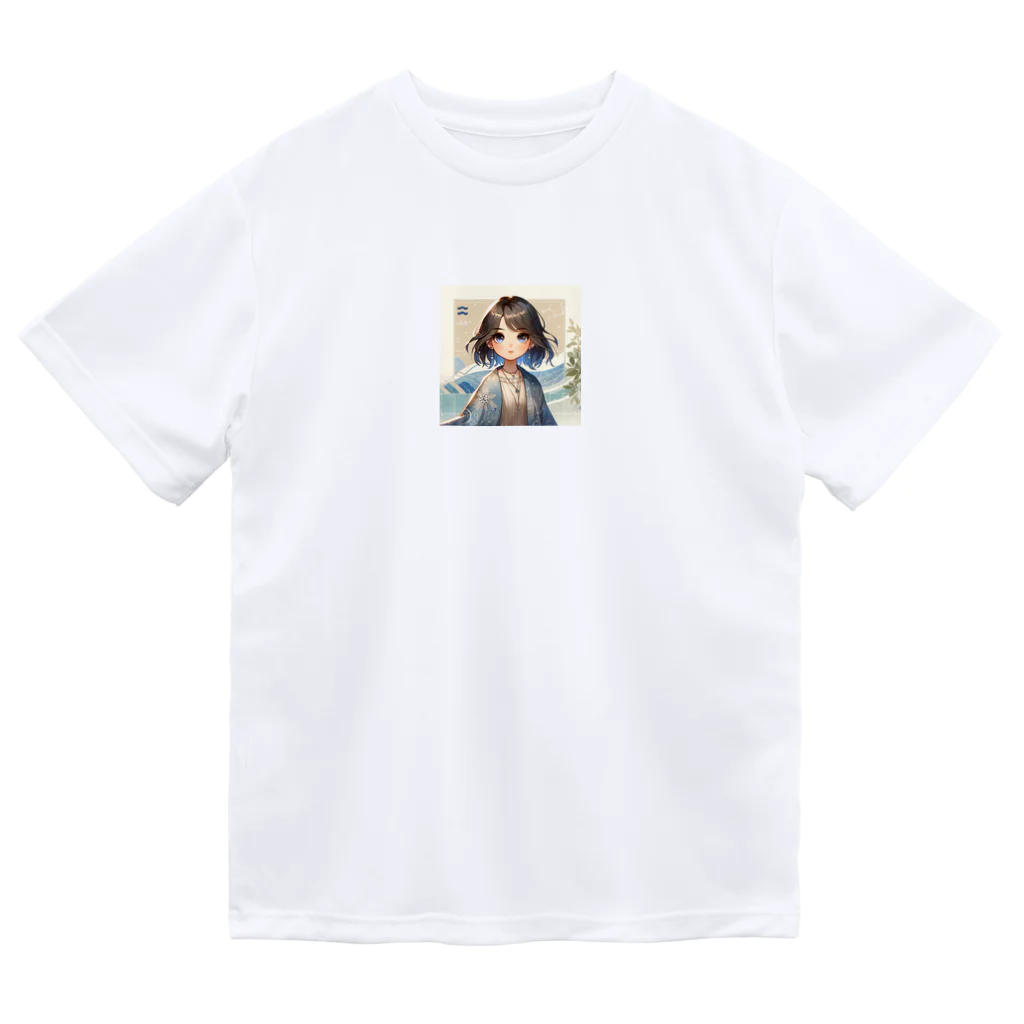 toko-tenの水瓶座 ドライTシャツ