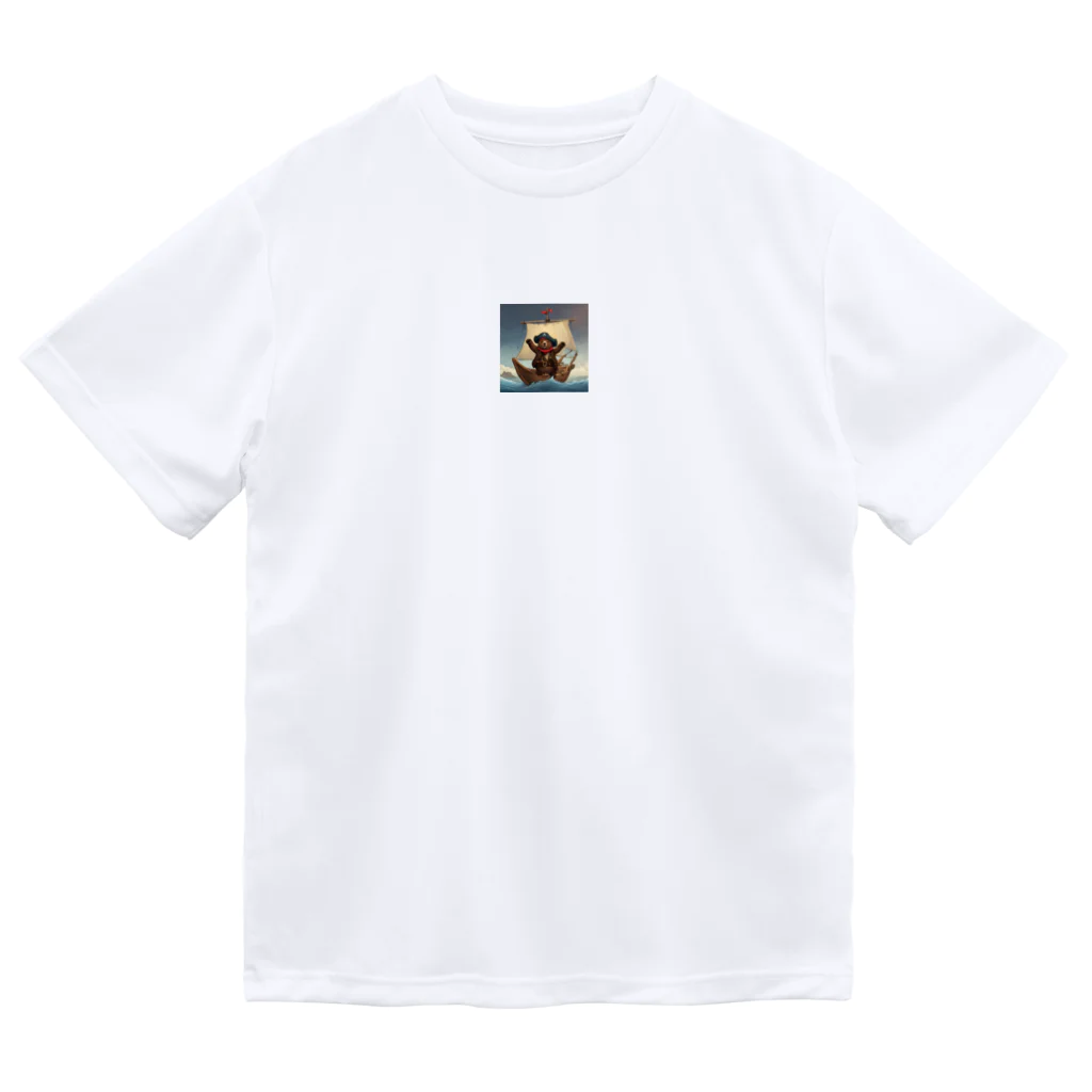 にんにんにんじゃの熊海賊 Dry T-Shirt