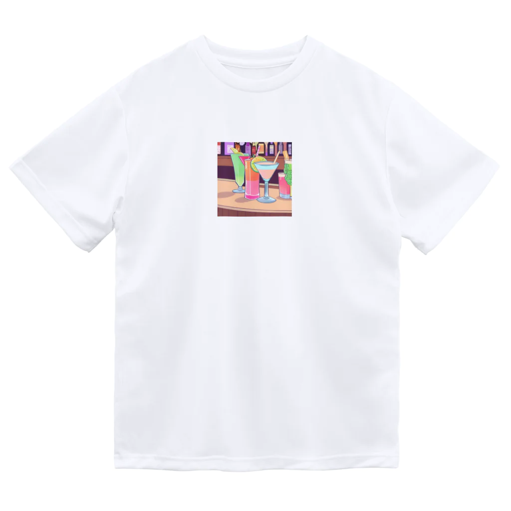 tekuteku333の美しいカクテルで酔わせて Dry T-Shirt