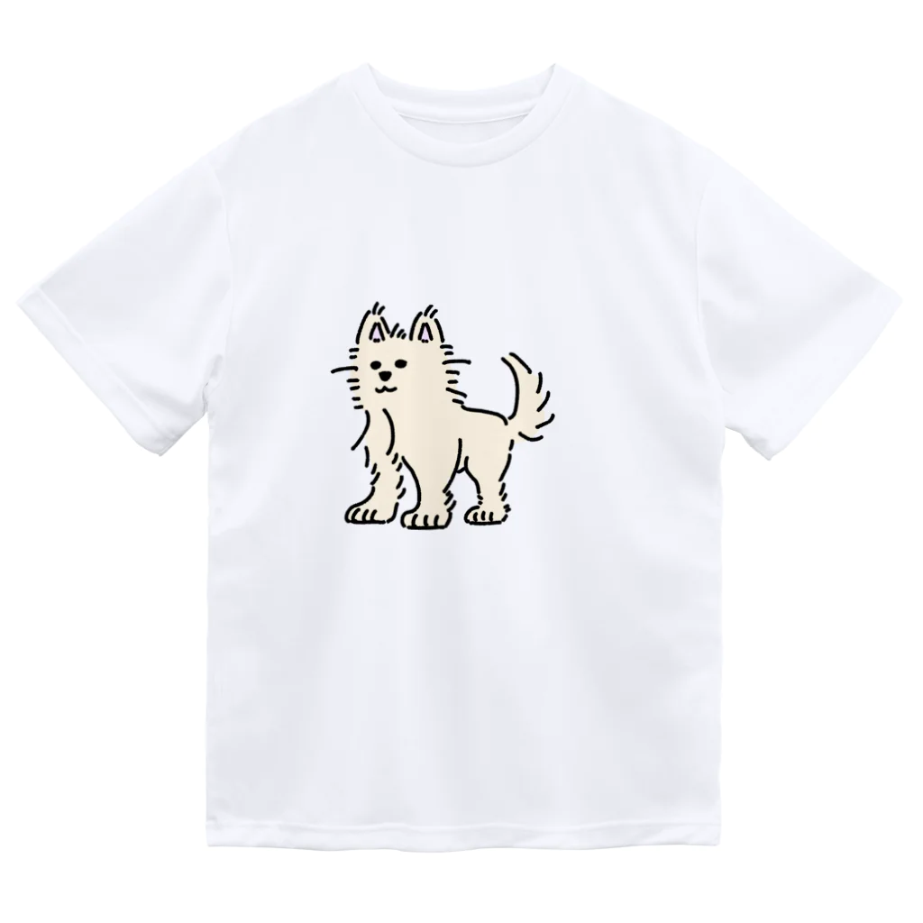 shift_のかわいいぬ(色付き Dry T-Shirt