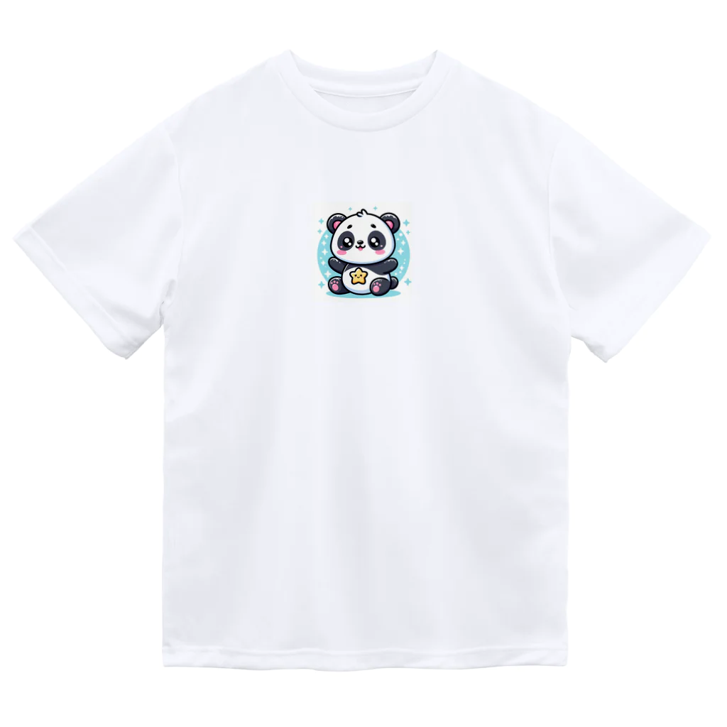 星パンダショップのきらきら星パンダ ドライTシャツ