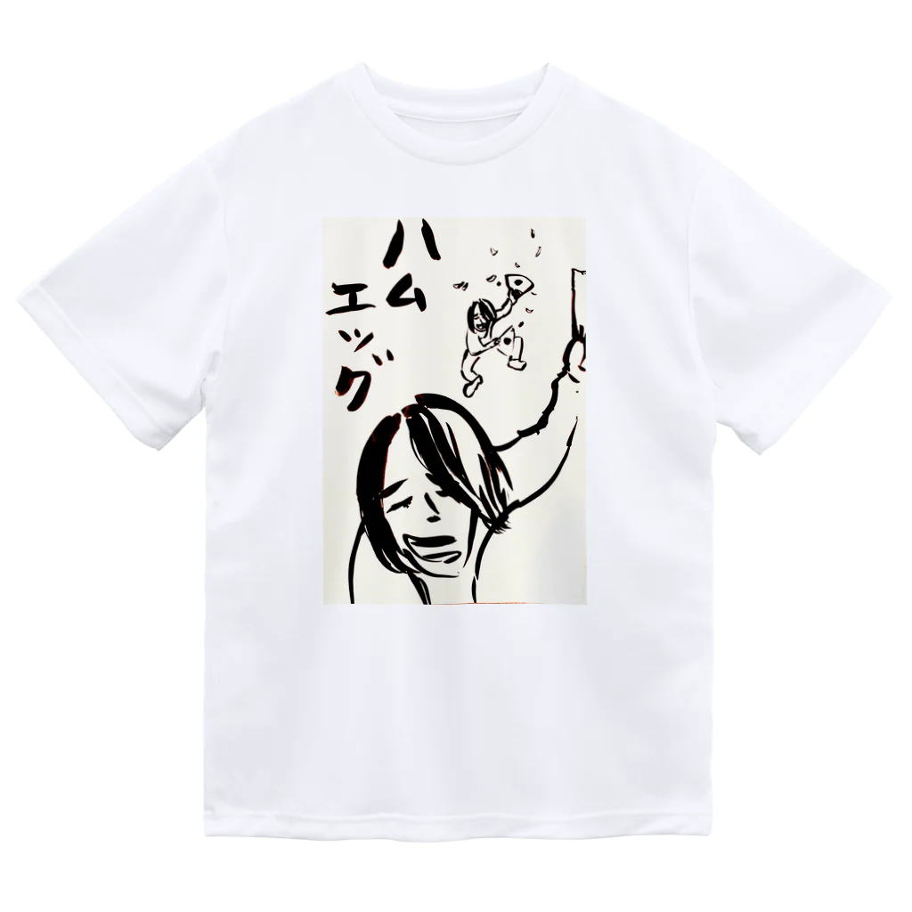 maguro8xpのmaguro ハムエッグ ドライTシャツ