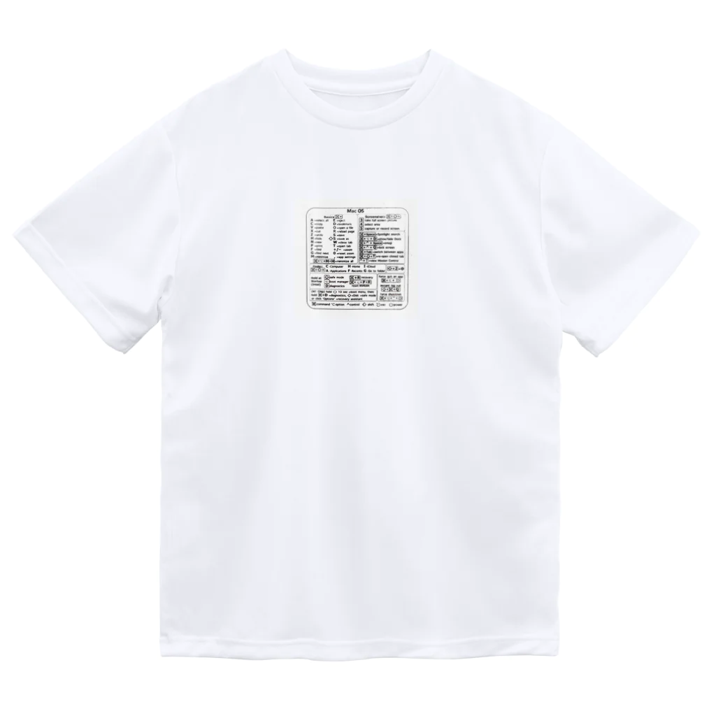 コロ助のMac OS ショートカットキー ドライTシャツ