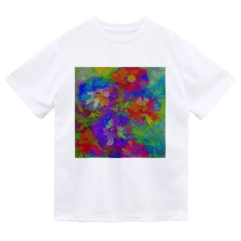 水草のflowers ドライTシャツ