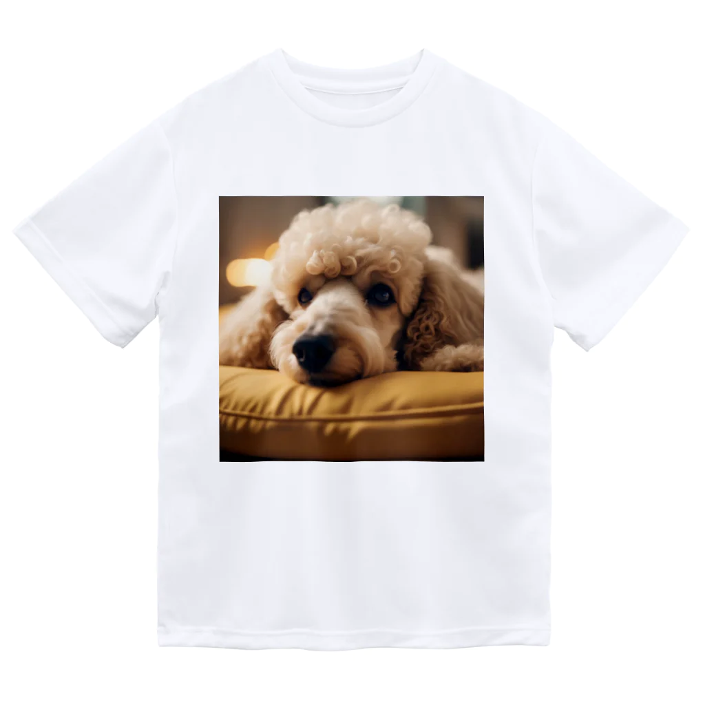 barkcutelyのリラックスプードル ドライTシャツ