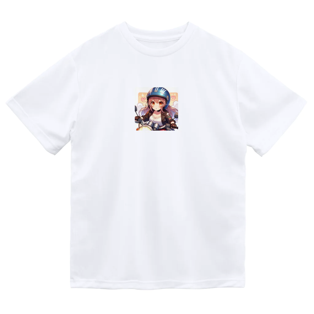 ライダーズのバイク女子　ばくおん!!系 ドライTシャツ