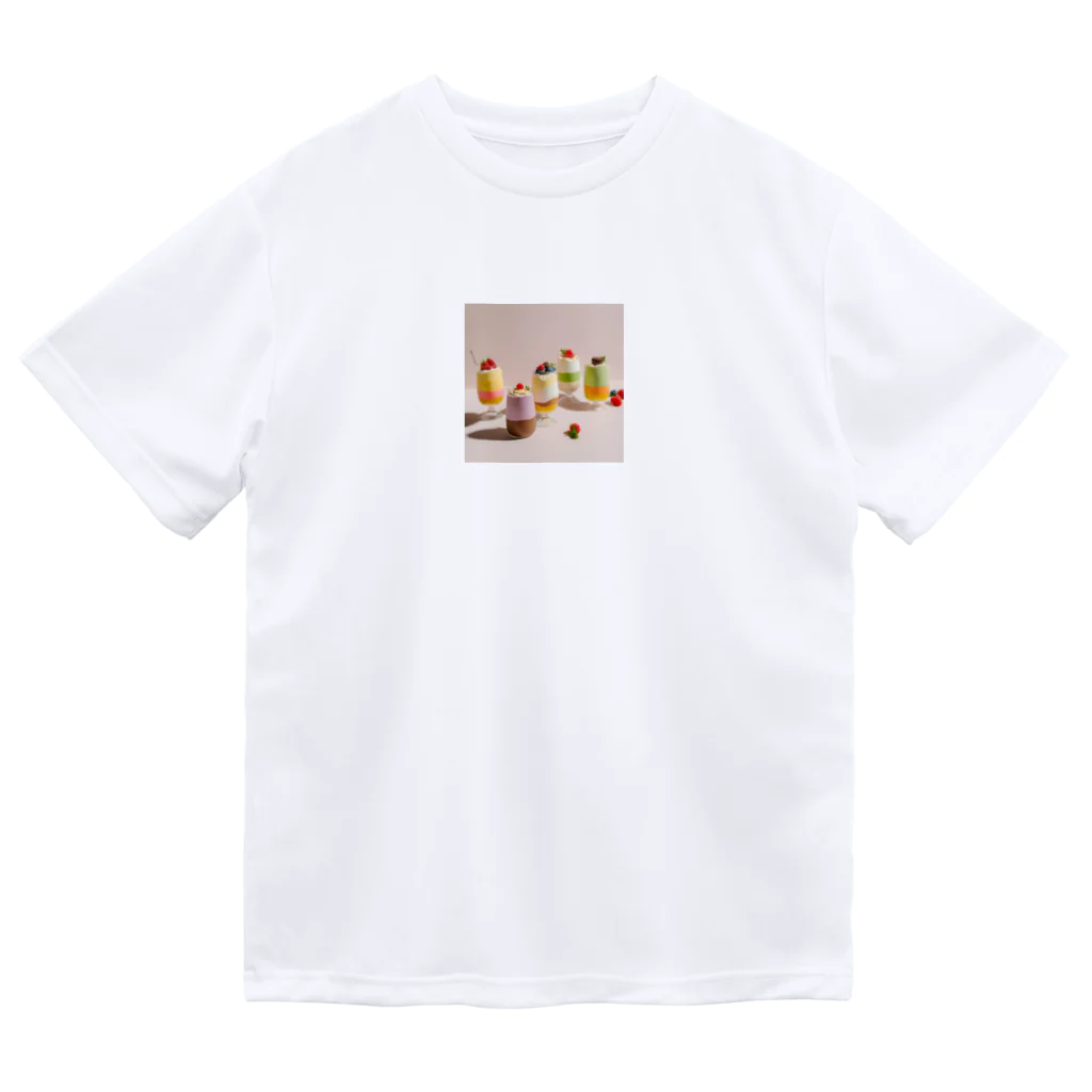ai美女ショップのカラフルパフェ🍨 Dry T-Shirt