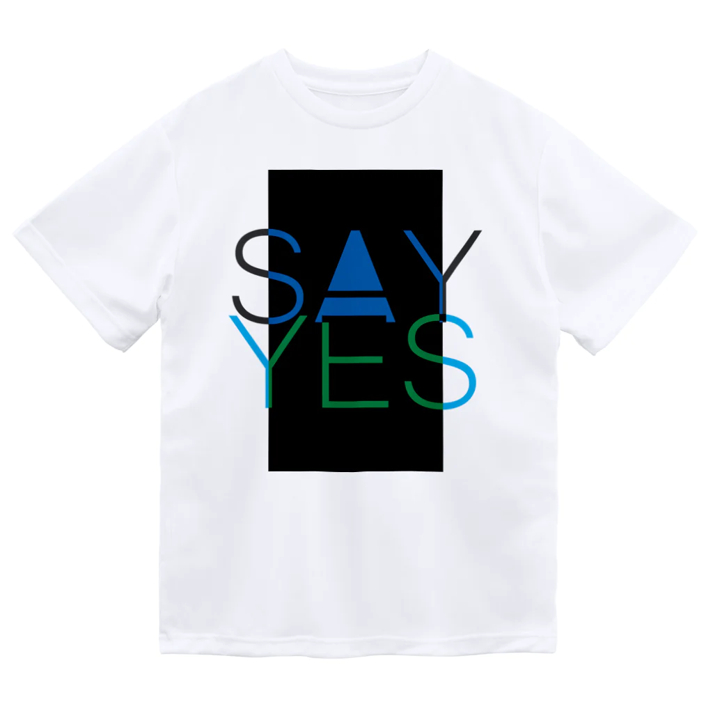 HugoDesignsのSay Yes! ドライTシャツ