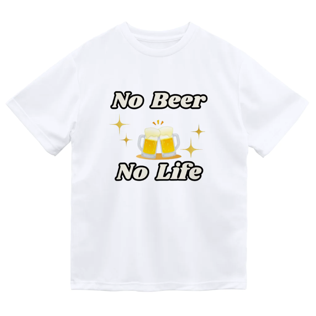 monkeyGのNO Beer　NO Life Dry T-Shirt