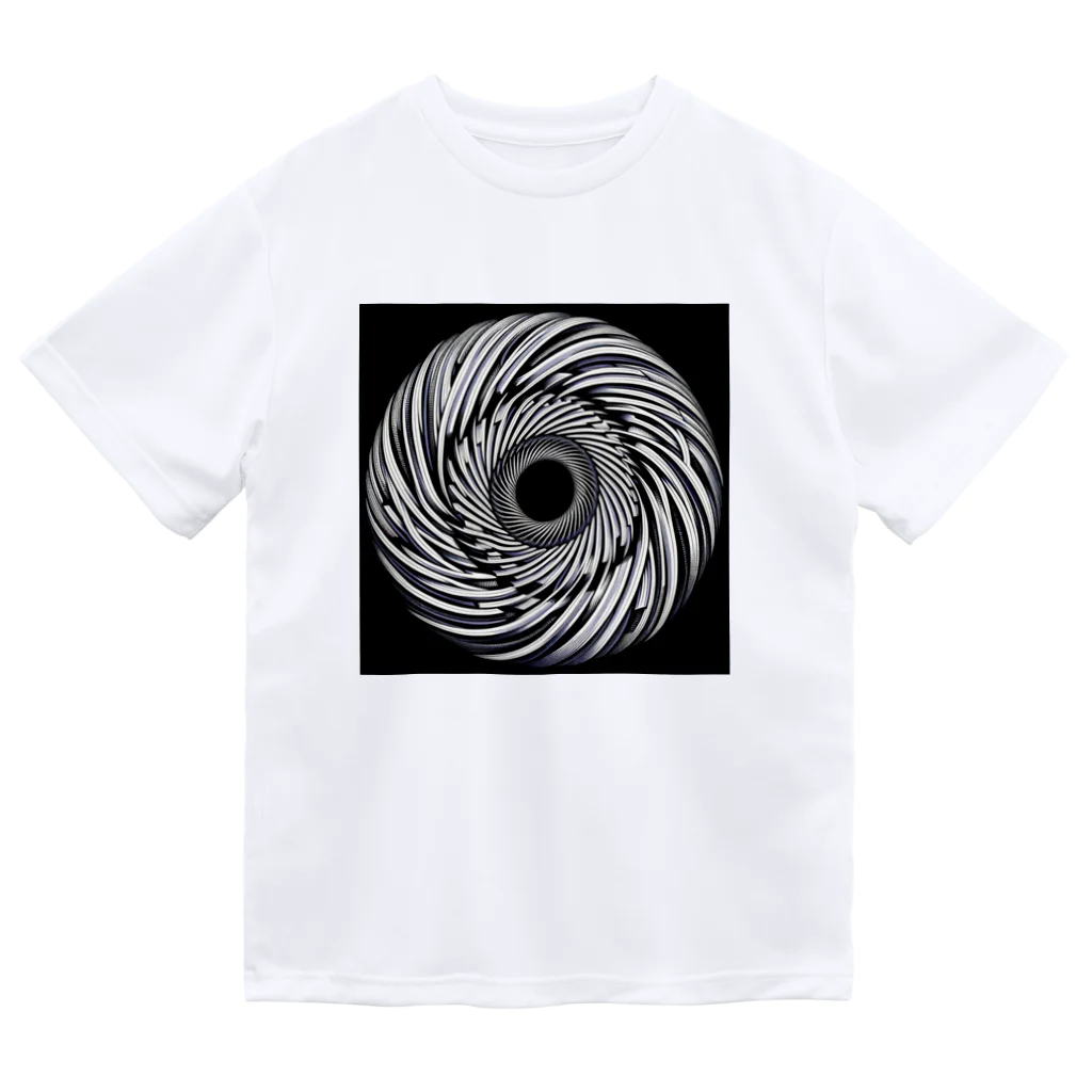 Dexsterのoptical illusion 01 ドライTシャツ