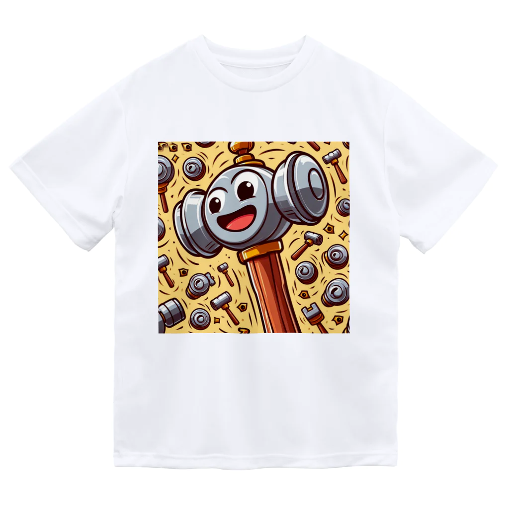 gorimakesの大工シリーズハンマーくん Dry T-Shirt