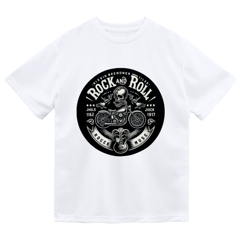 ロック堂のバイクアンドギター Dry T-Shirt